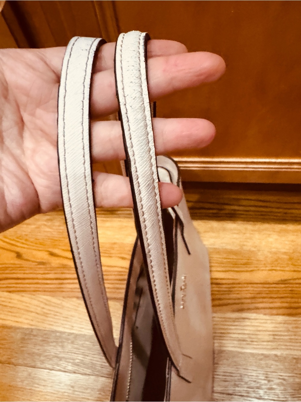 kate spade Pale Pink Saffiano Leather Tote - Picture 7 of 12